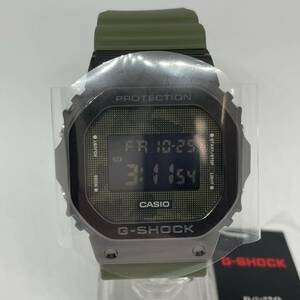 カシオG-SHOCK Casio GM-5600B-3JF メタルベゼル カモフラグリーンフェイス 未使用 スピード dw5600