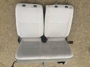 TOYOTA HIACE COMMUTER GL 200系トヨタコミューターハイエース純正リアシート 2列目セカンド 2nd ROW REAR SEAT LIGHT GREYライトグレー