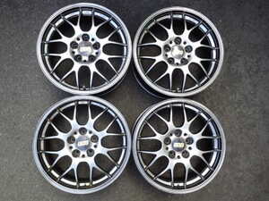 BBS RG-R RG717 DBK FORGED鍛造 17インチ +38 5H108 65.1 VOLVO 960 850 V70 S60 C70 S70 S80 V90 S90 XC70 308 407 508 605プジョラグーナ