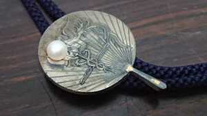 loop Thai silver silver made antique phoenix pearl 