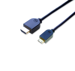 HDMI ミニHDMI 変換ケーブル 1m Ver1.4 イーサネット、3D、4KX2K解像度、フルHD対応
