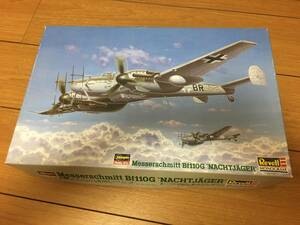 1/48 REVEL производства Германия ВВС Messerschmitt вечер истребитель Bf110Gna - игрушка .-ga-