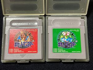 ゲームボーイソフト ポケットモンスター赤&緑