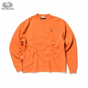 【良品】【レターパックプラス対応】 SOPHNET ソフネット FLUIT OF THE LOOM CREWNECK SWEAT フルーツオブザルーム スウェット トレーナー