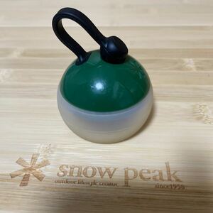 スノーピーク たねほおずき　LEDランタン　グリーン snow peak