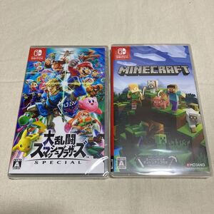 【新品 未開封】Switch スイッチ ソフト 大乱闘スマッシュブラザーズ SPECIAL マインクラフト Minecraft
