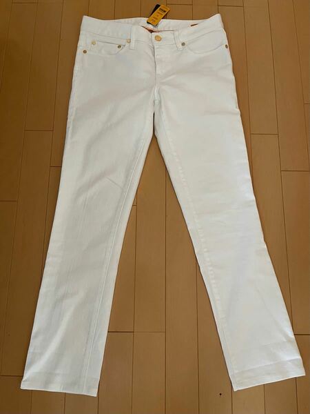 TORY BURCH トリーバーチ　新品タグ付　白skinnyjean 28