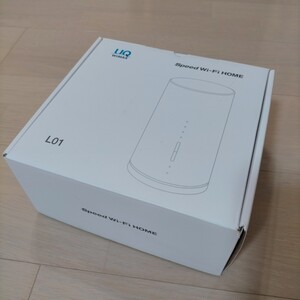 Speed Wi-Fi HOME L01 ホワイト ホームルーター