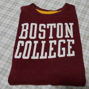 80’ｓオリジナル！USA製！チャンピオン リバーシブル Tシャツ ボストン XL ラバープリント アメリカ製 リバース カレッジ yaleの画像1
