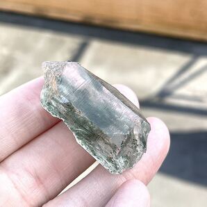 ヒマラヤ水晶 マニハール産 クローライトクリスタル ポイント 34 水晶