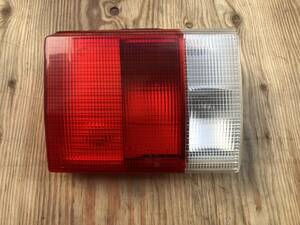  free shipping Audi 80 89 series previous term left inside side trunk lid tail lamp light lens 893945093 used 