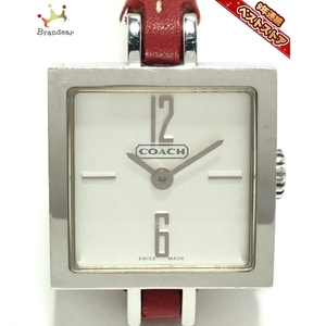 COACH(コーチ) 腕時計 - 0202 レディース シルバー