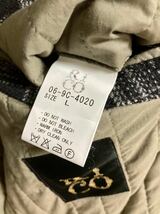 【RICO】日本製 ウールジャケット Lサイズ riri ダブルzip made in japan チェック柄 リコ ドメスティック アウトドア outdoor 羽織_画像6