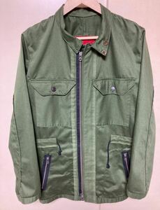 【0000】日本製 ミリタリージャケット C52 made in japan ダブルzip ナンバー44 military シャツ スウェーデン軍 M-59 フィールド