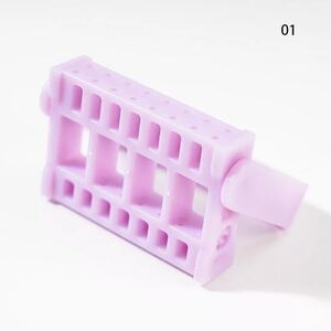 ネイル マシーン ビットスタンド パープル