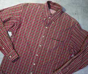 【古着】FILSON GARMENT フィルソン BDシャツ ボタンダウンシャツ 長袖 S 検索 LLBean エディーバウアー バナリパ ネルシャツ
