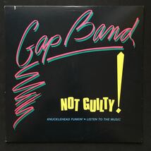 12inch THE GAP BAND / NOT GUILTY_画像1