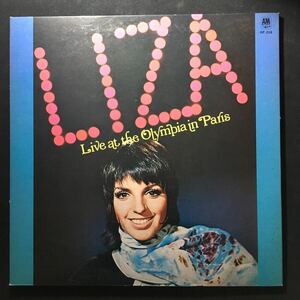 LP LIZA MINNELLI / LIZA LIVE AT THE OLYMPIA IN PARIS