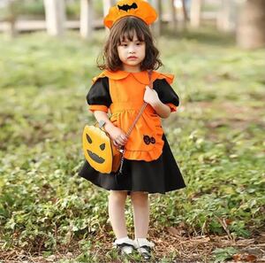 ハロウィン コスプレ 仮装 女の子 ワンピース シンプル2点セット