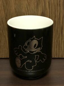 1989 FELIX THE CAT フィリックス ザ キャット 湯飲み 湯呑み コップ ダンブラー マグ レトロ ビンテージ 黒猫 クロネコ アメコミ