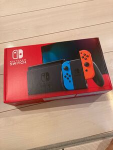 【美品】Nintendo Switch ニンテンドー スイッチ ネオンブルー/ネオンレッド