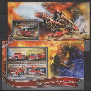 「BRC52」トゴ切手　2016年　消防車