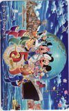 テレカ テレホンカード ミッキーと仲間たち 5YEARS 東京ディズニーシー カードショップトレジャー