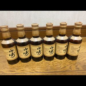 サントリー 山崎 12年 50ml ミニボトル 6本セット