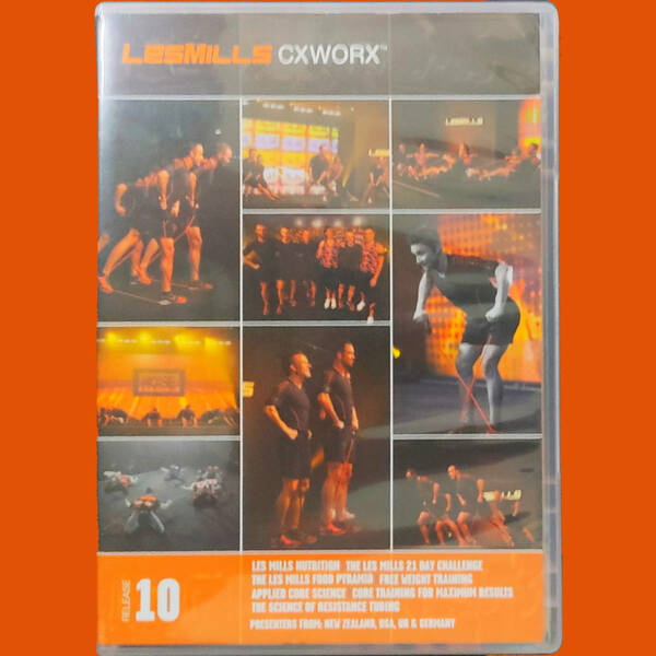 シーエクスワークス 10 CD DVD LESMILLS CXWORX CORE レスミルズ