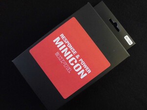 Ｓｉｅｃｌｅ（シエクル) MINICON カローラスポーツ NRS210/214 8NR-FTS (1.2ターボFF/AWD)【 MINICON-T06A 】