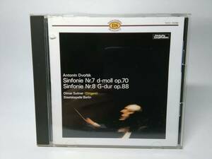 B741 ☆ Dvorak / Symphonies No. 7 & 8 / Otmar Suitner, etc. / ドヴォルザーク：交響曲第7番 第8番～スウィトナー シュターツカペレ ☆