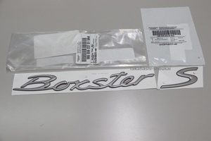 #●【ポルシェ純正部品】リアトランク用【Boxster S】 986 ボクスターS用 その他 987 981 718 などにもどうぞ 