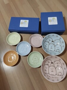 すみっコぐらし ペアボウル&ミニプレートセット