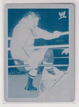 WWE DON MURACO 1/1 CYAN PRINTING PLATE 2011 TOPPS ONE-OF-A KIND COLLECTIBLE 1 of 1 /1 枚限定 ドン・ムラコ プロレス_画像1