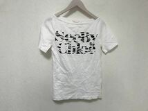 本物シーバイクロエseebyChloeコットンブランドロゴ半袖Tシャツレディース白ホワイトXSポルトガル製_画像1