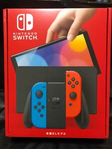 Nintendo Switch有機ELモデル (ネオンレッド ネオンブルー) ※10/25 15時迄に入札で当日発送します