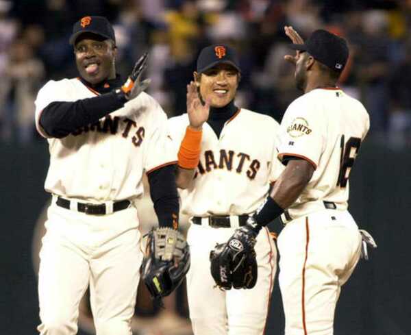 値下げ交渉 2000年代 サンフランシスコ ジャイアンツ オーセンティック 紙タグ付き USA製 検) MLB San Francisco GIANTS BONDS ボンズ 新庄