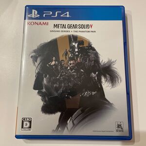 METAL GEAR SOLID メタルギアソリッド5 THE PHANTOM PAIN GROUND ZERO PS4