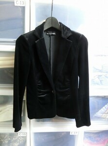 M-PREMIER tailored jacket 36 black #5850-003 M pull mie