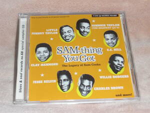 付属CD SAM-thing You Got ブルース & ソウル・レコーズ　№６８　特集 サム・クック　　　雑誌＋CD Sam Cooke