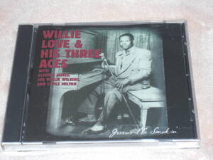 US盤CD Willie Love And His Three Aces ／ Greenville Smokin' (Purple Pyramid CLP 0832-2) Elmore James Little Milton　I blues