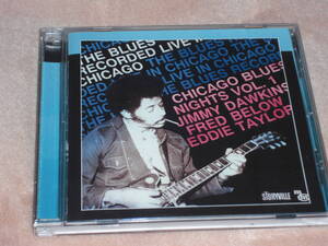 Denmark盤CD V.A.(Jimmy Dawkins,Eddie Taylor , Lacy Gibson) ー Chicago Blues Nights Vol. 1 (Storyville STCD 8032)　I blues