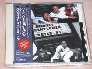日本盤CD　Perfect Gentlemen ー Rated , PG パーフェクト・ジェントルマン　(CBS/Sony CSCS 5237)　J soul