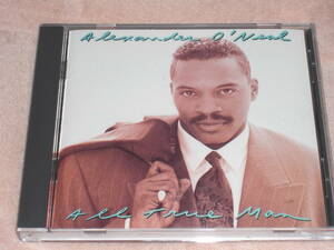 US盤CD　Alexander O'Neal ー All True Man （Tabu Records ZK 45349）　J soul