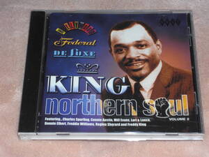 UK盤CD　V.A. ー King Northern Soul Volume 2 　（Kent Dance CDKEND 201）　K soul