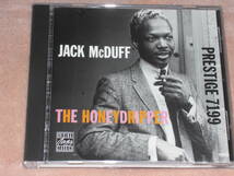 US盤CD Jack McDuff ー The Honeydripper 　-Grant Green-（Original Jazz Classics OJCCD-222-2）　K Jazz_画像1