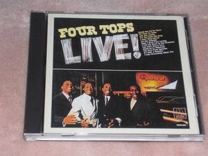 日本盤CD　Four Tops ー Four Tops Live （Motown POCT-1891）　L soul