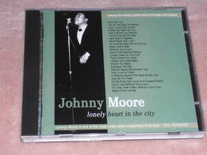 UK盤CD　Johnny Moore ー Lonely Heart In The City 　（Grapevine GVCD 3006）　L soul