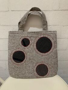 小さめトートバッグ ハンドメイド