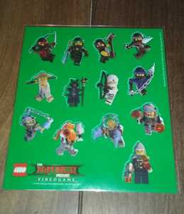  Lego Ninja go-LEGO sticker seal 